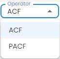 Data visualization select operator