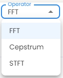 Data visualization - select operator