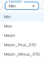 Data visualization select operator