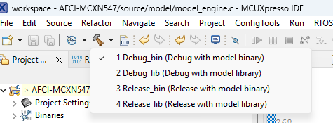 Project Configuration Settings