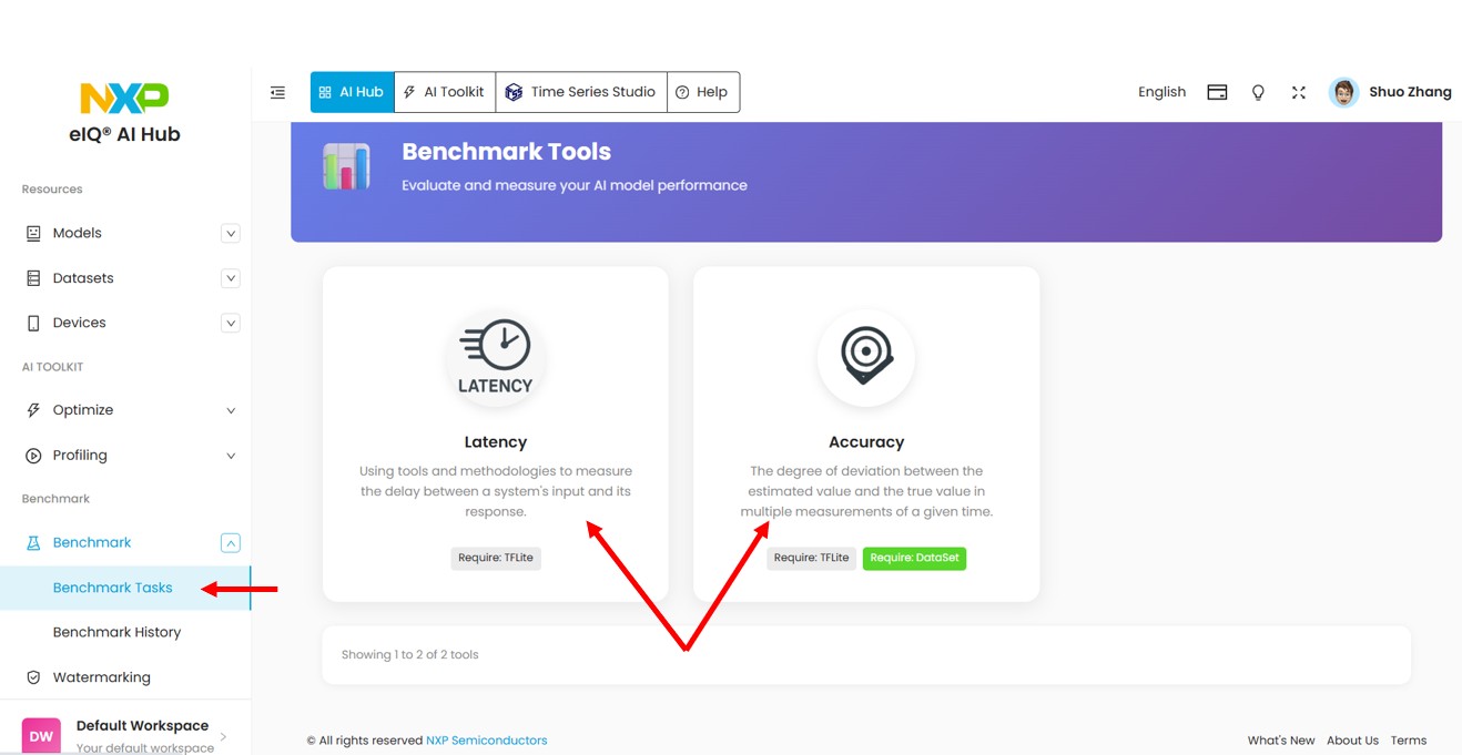 Benchmark Tasks